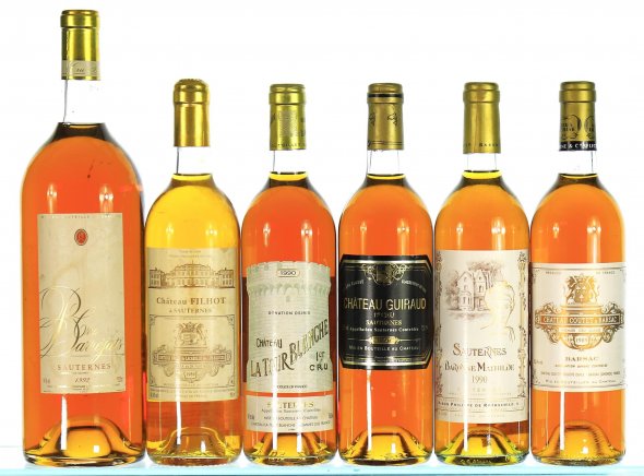 1989/1996 Mixed Case of Sauternes (Mixed Formats)