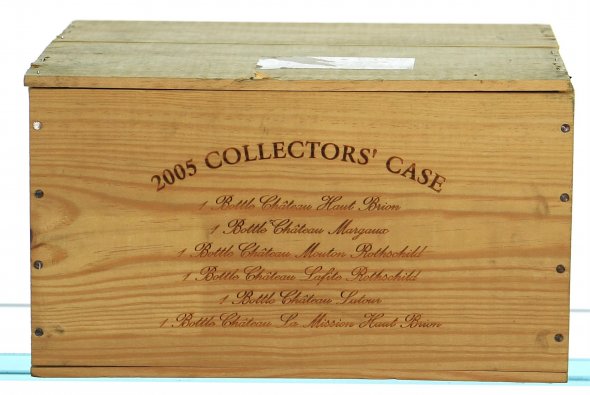 Bordeaux First Growth Collectors' Case (6x75cl) - In Bond
