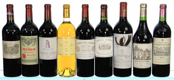 Duclot Assortment Case including Petrus and Yquem (9x75cl) - In Bond