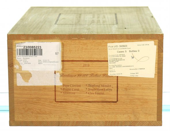 Robert Parker 98-100 Bordeaux Case (12x75cl) - In Bond