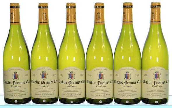 Jean-Paul & Benoit Droin, Chablis Premier Cru, Vaillons - In Bond