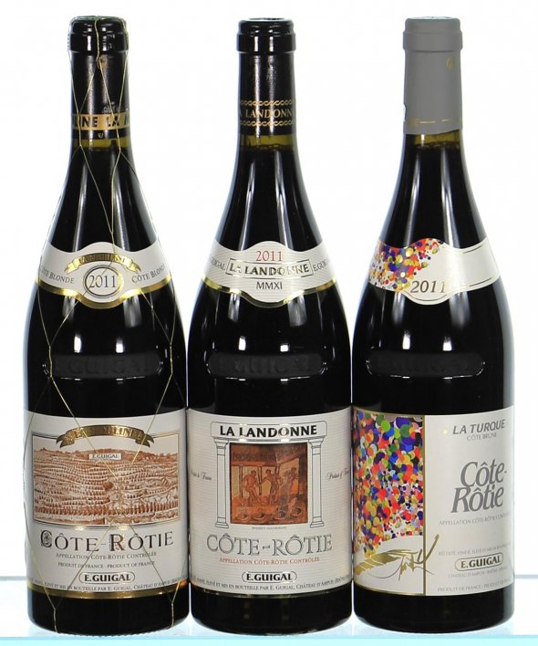 Guigal, Cote Rotie, Landonne Turque Mouline Assortment (3x75cl) - In Bond