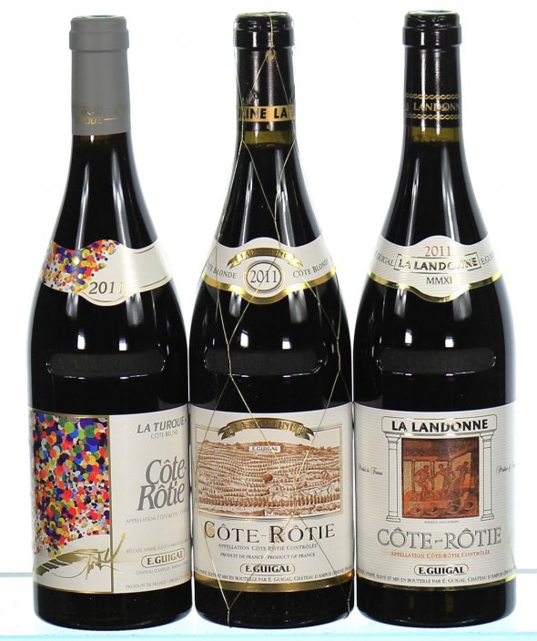 Guigal, Cote Rotie, Landonne Turque Mouline Assortment (3x75cl) - In Bond