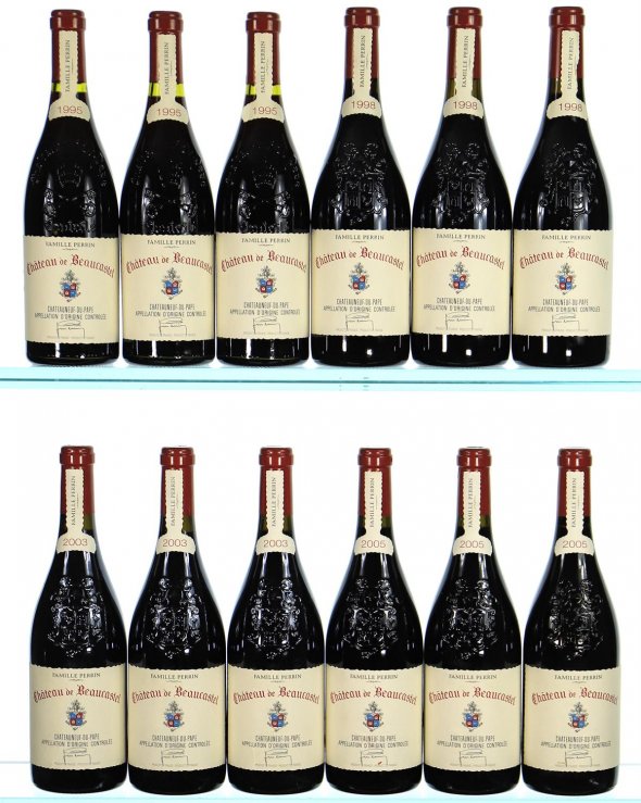 1995/2005 Beaucastel Collectors' Case (12x75cl) - In Bond