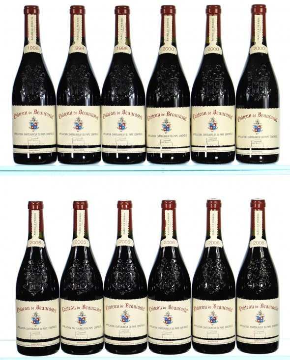 1998/2006 Beaucastel Oenotheque Case (12x75cl) - In Bond