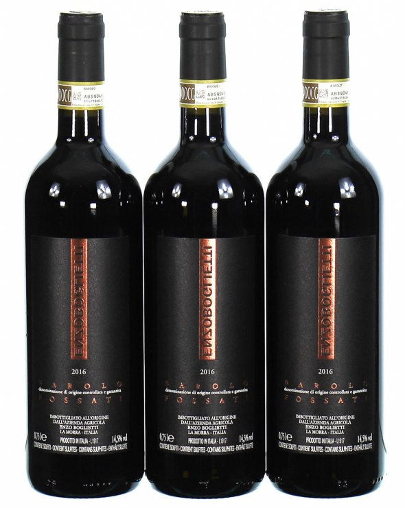 Enzo Boglietti, Barolo, Fossati - In Bond