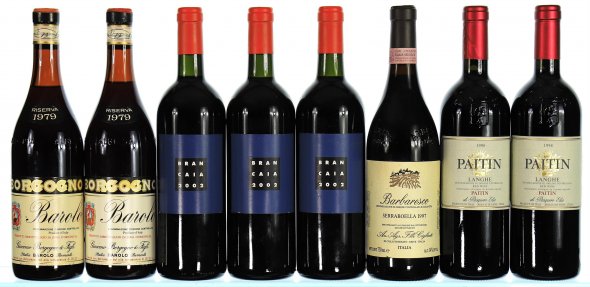 1979/1998 Mixed Case of Italian Wines