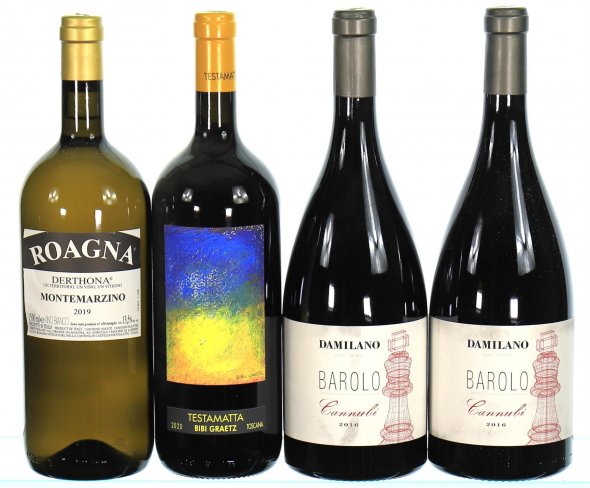 2016/2020 Mixed Red and White Magnums from Piedmont and Tuscany