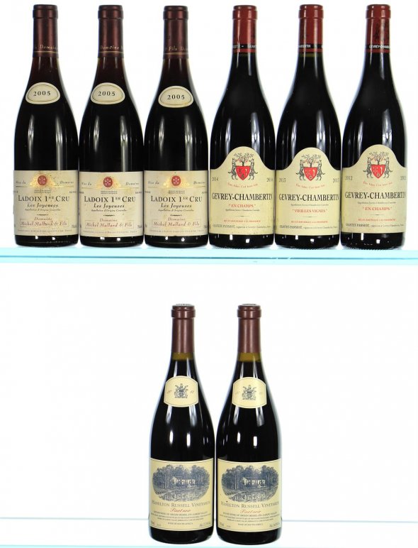 A Mixed Case of Pinot Noir from SA and Burgundy