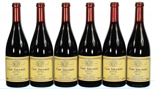 2009/2014 Vertical of Domaine Louis Jadot, Clos de Vougeot Grand Cru - In Bond