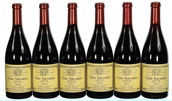 2009/2014 Vertical of Domaine Louis Jadot, Clos de Vougeot Grand Cru - In Bond