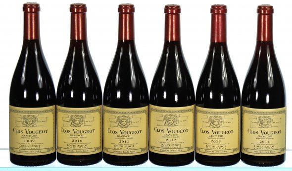 2009/2014 Vertical of Domaine Louis Jadot, Clos de Vougeot Grand Cru - In Bond
