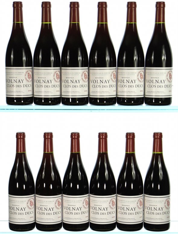 Domaine Marquis d'Angerville, Volnay Premier Cru, Clos des Ducs - In Bond