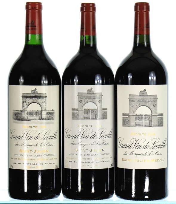 1988/1998/2008 Chateau Leoville Las Cases "08" Collection (Magnums) - In Bond