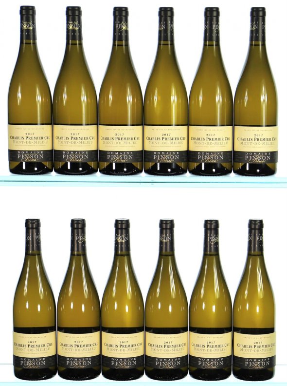Domaine Pinson Freres, Chablis Premier Cru, Mont de Milieu - In Bond