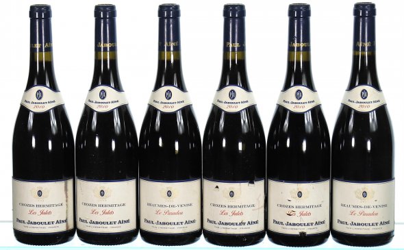 Mixed Case of Paul Jaboulet Aine, Crozes-Hermitage, Les Jalets & Beaumes de Venise, Le Paradon