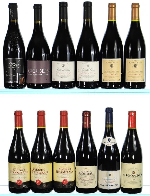 2007/2011 Mixed Case of Rhone