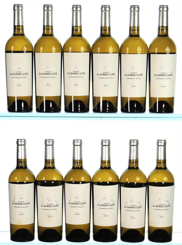 Chateau La Grande Clotte, Blanc, Bordeaux - In Bond