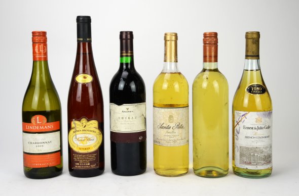 Mixed New World Wines