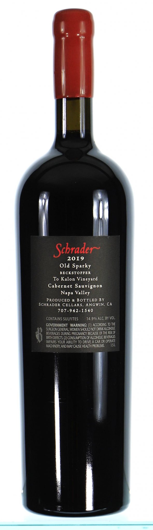 Schrader, Old Sparky Cabernet Sauvignon, Napa Valley (Magnum) - In Bond