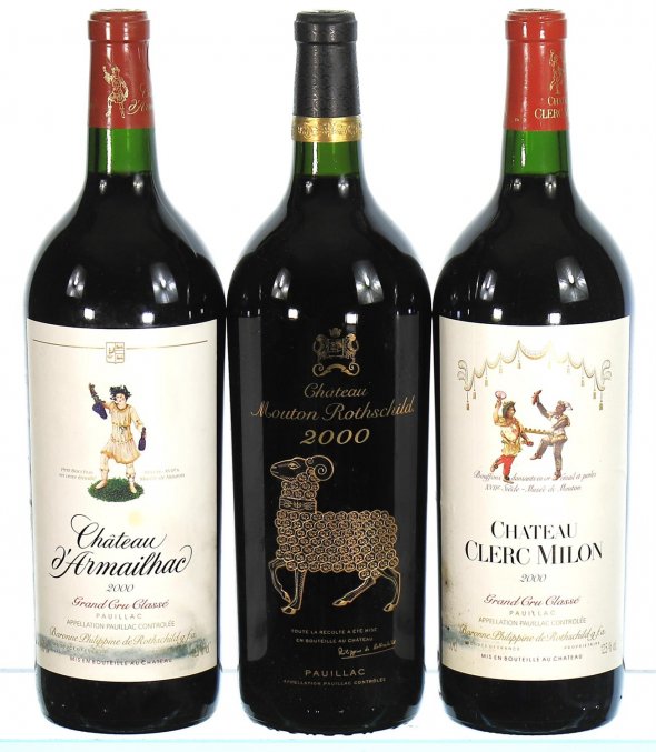Mixed Magnum Case from the Rothschild stable including Mouton Rothschild