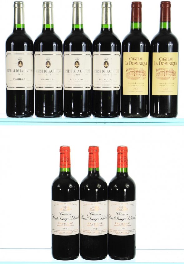 2005/2010 Mixed Case from Pauillac & Saint-Emilion