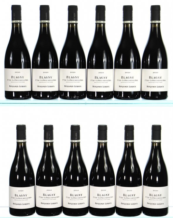 Benjamin Leroux, Blagny Premier Cru, La Piece Sous le Bois Rouge - In Bond