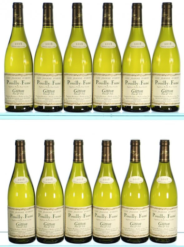 Domaine Gitton Pere et Fils, Pouilly Fume, Clos Joanne D'Orion - In Bond