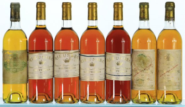 Mixed Sweet Wines from Sauternes and Barsac