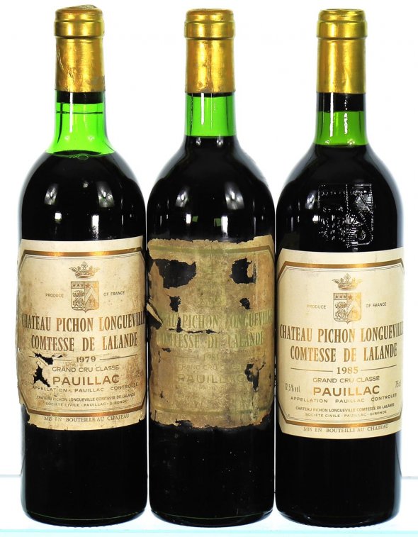 1979/1985 Vertical of Chateau Pichon Longueville Comtesse de Lalande, Pauillac