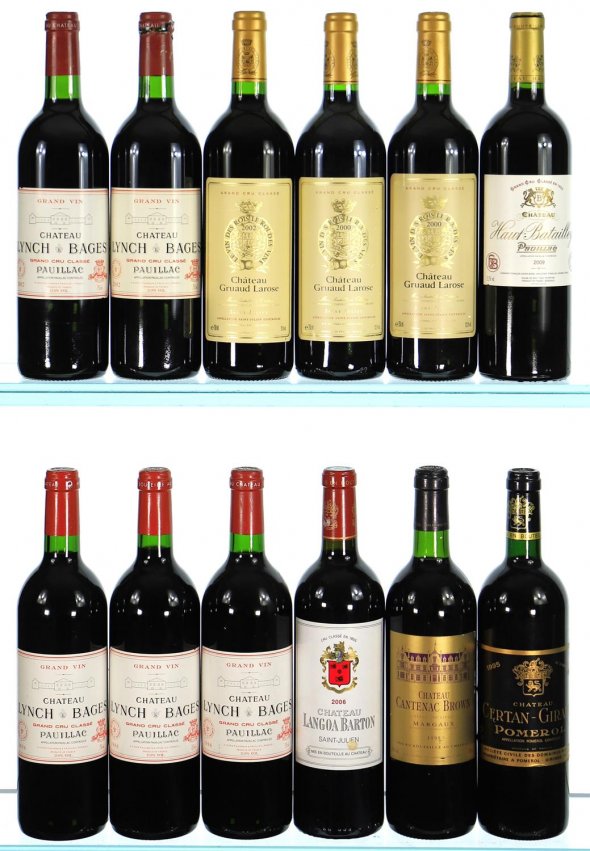 1995/2009 Fine Mixed Case of Bordeaux