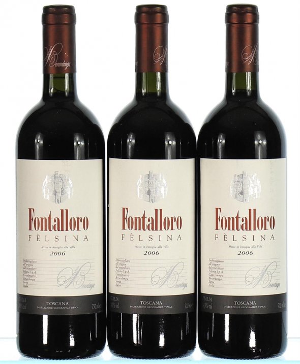 Felsina, Fontalloro, IGT