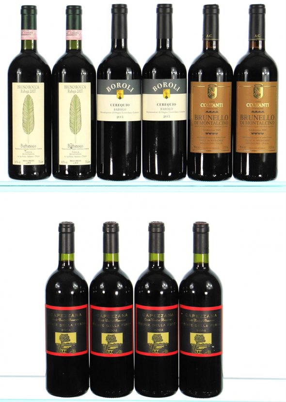 2004/2007 Mixed Case from Piedmont and Tuscany