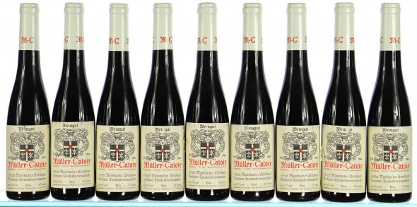 Muller-Catoir, Mussbacher Eselshaut Rieslaner Trockenbeerenauslese, Pfalz (Halves)