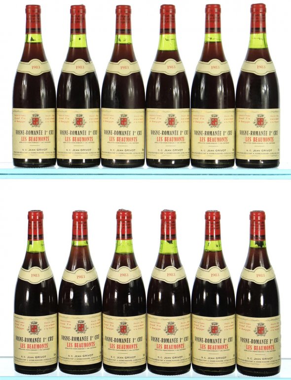 Jean Grivot, Vosne-Romanee Premier Cru, Les Beaumonts