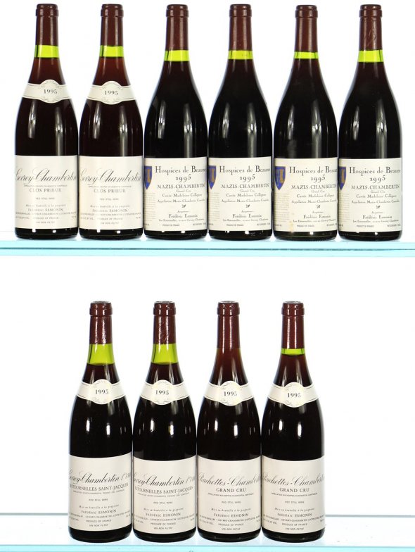 Frederic Esmonin, Ruchottes, Mazis and Gevrey-Chambertin Mixed Lot