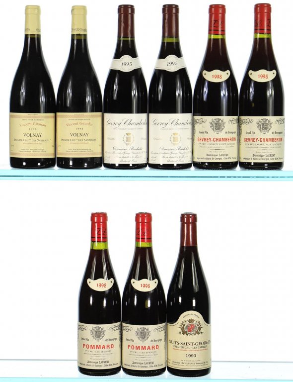 1993/1998 Mixed Case of Fine Red Burgundy