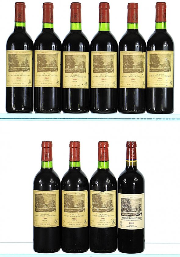 1982/2006 Mixed Lot of Chateau Duhart-Milon 4eme Cru Classe, Pauillac