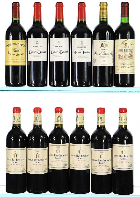 1998/2008 Mixed Case of Red Bordeaux