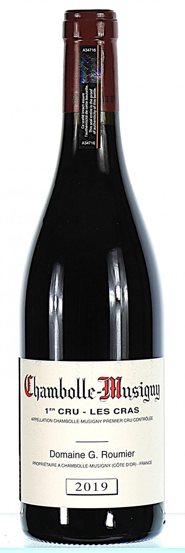 Domaine Georges Roumier, Chambolle-Musigny Premier Cru, Les Cras - In Bond