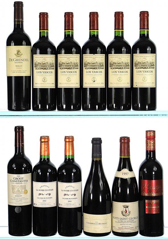 1997/2008 Mixed Wines from Around the World