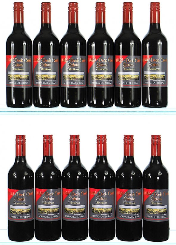 Wild Duck Creek Estate, Springflat Shiraz, Heathcote - In Bond