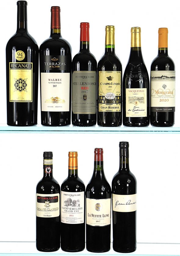 2000/2020 An Eclectic Mixed Case of Reds from around the World (Mixed Formats)
