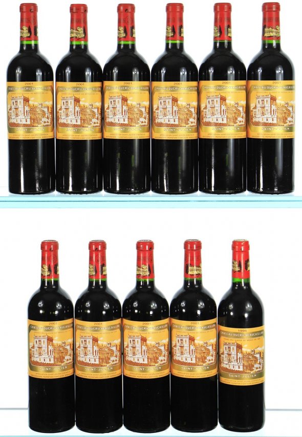 1996/2001 Vertical of Ducru-Beaucaillou 2eme Cru Classe, Saint-Julien