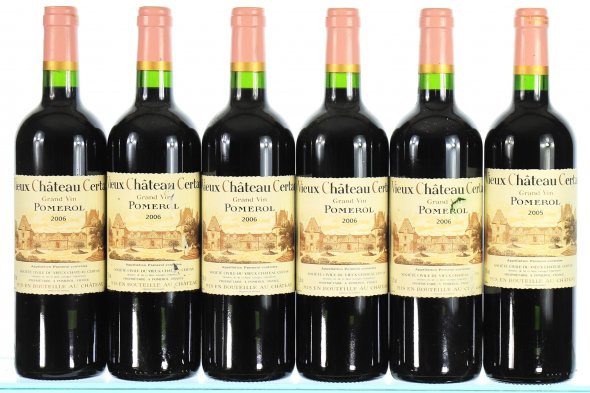 2005/2006 Vertical of Vieux Chateau Certan, Pomerol