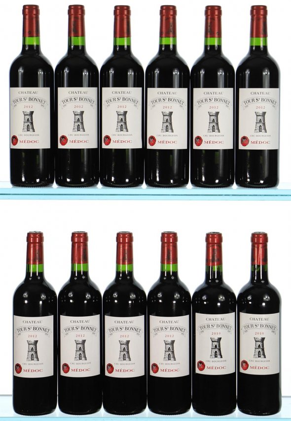 2010/2012 Mixed Case of Chateau Tour St Bonnet, Medoc