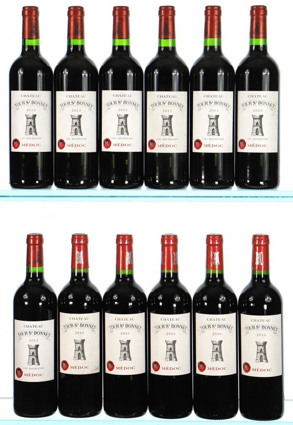 2013/2016 Mixed Case of Chateau Tour St Bonnet, Medoc
