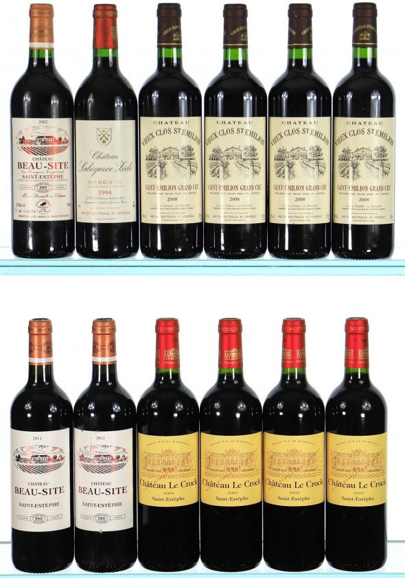 1994/2011 Mixed Case of Red Bordeaux