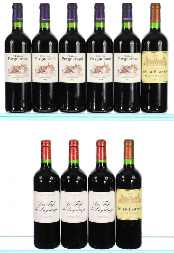 2007/2011 Mixed Lot of Red Bordeaux