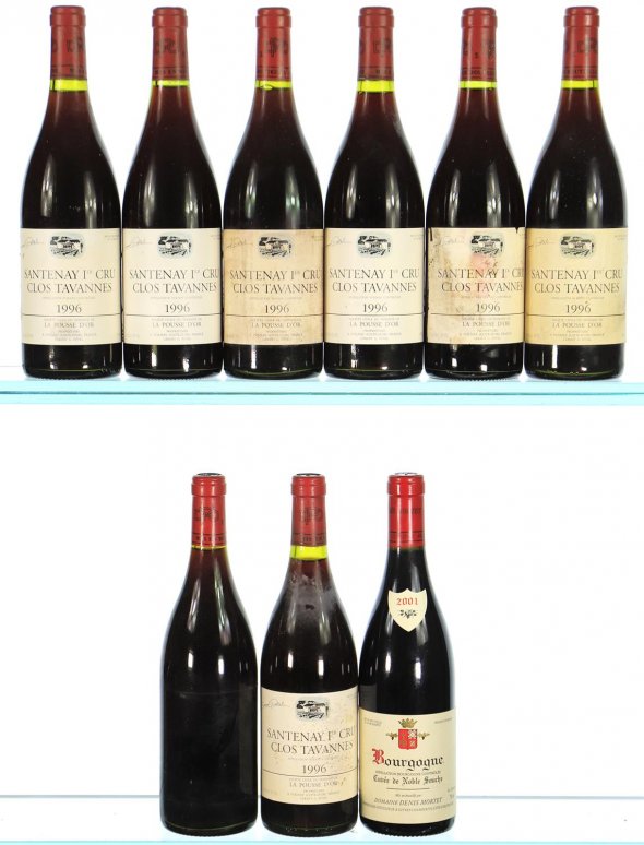 1996/2001 Mixed Case of Red Burgundy